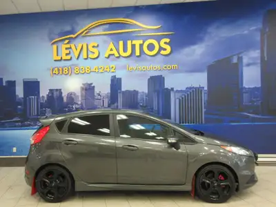 FORD FIESTA ST 2017 TURBO 197 HP MANUEL 6 VITESSES BANC RÉCARO EN CUIR NOIR CHAUFFANT / BLUETOOTH /...