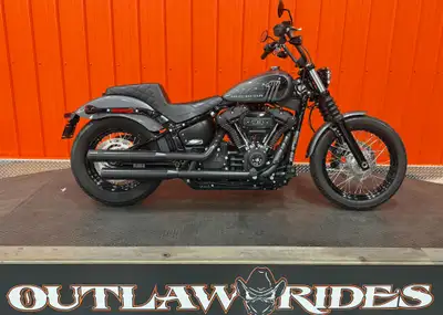 ️ 2022 HARLEY-DAVIDSON STREET BOB 114 Stock #2022-033204 ONLY 9,484 KM 114CI MILWAUKEE-EIGHT GAUNTLE...