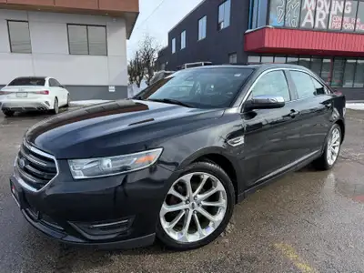 2018 FORD TAURUS LIMITED AWD ONLY 99,001KM CLEAN CARFAX FULLY LOADED ONLY $235.08 BI WEEKLY WITH $0...