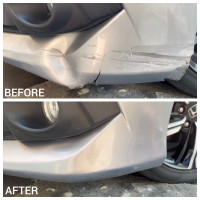 mobile auto body repair (bumper crack, dent, rust, scratches)