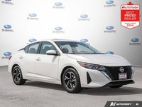 Recent Arrival! Odometer is 8215 kilometers below market average! White 2024 Nissan Sentra SV FWD CV... (image 6)