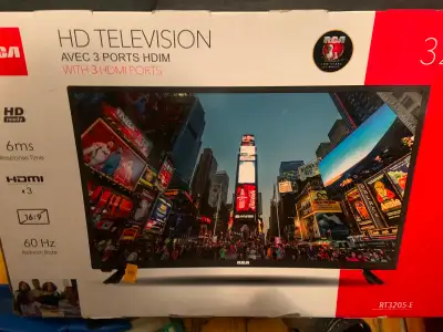 RCA 32 INCH LED TV, View more