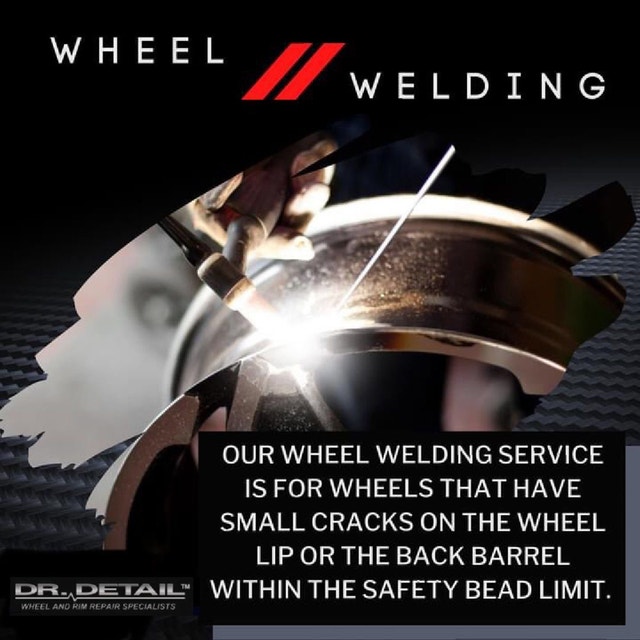 WELDING WHEEL REPAIRS CURBRASH DENTS REFINISHING Tires & Rims