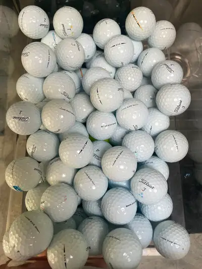 Amazing Titleist AVX used golf balls: $30/dozen, View more