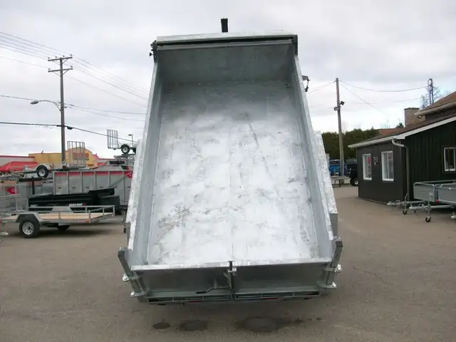 2025 Weberlane DOMPEUR 78'' X 12' 2 ESSIEUX 5200LB. GALVANISÉ co in Cargo & Utility Trailers in Laval / North Shore - Image 11
