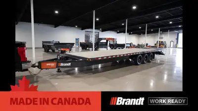 Brandt Work Ready™ Utility Trailers are built tough and engineered to last. Our high-strength tubula...