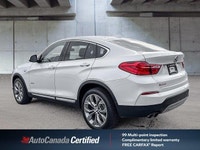 White 2018 BMW X4 xDrive28i AWD 8-Speed Sport Automatic with Shift Paddles 2.0L I4 Turbocharged 241h... (image 4)