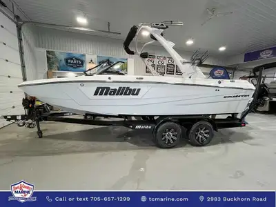 $690/biweekly with taxes down, OAC. 2025 Malibu Wakesetter 21 LX wakeboard & walesurf boat for sale...