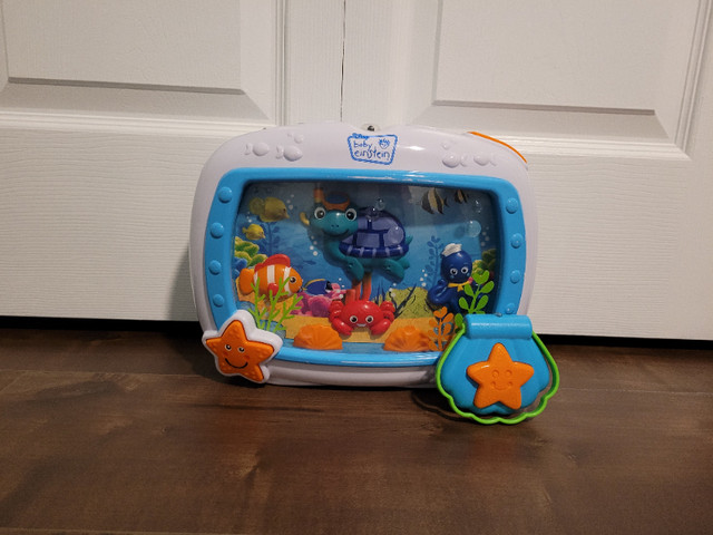 Baby Einstein Sea Dreams Soother Crib Toy with Remote in Cribs in Windsor Region - Image 2