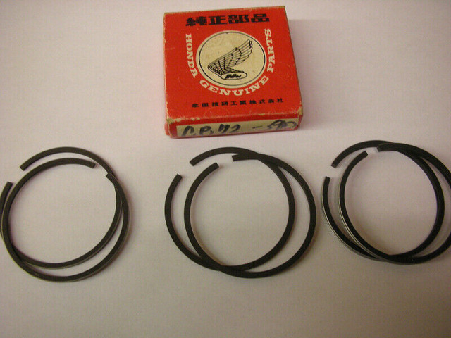 NOS OEM Honda Piston Rings 1st Over fit CA72 CB 72 CL 72 in Other in Stratford - Image 2