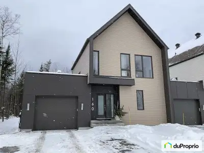 Ce jumelé scandinave avec garage est situé au pied du Mont-Ste-Anne. Il se démarque par sa liste imp...