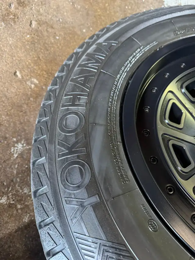 Four New 17″6x135 Mayhem Flat Iron Wheels w/ 265/70R17 Yokohama in Tires & Rims in Oakville / Halton Region - Image 6