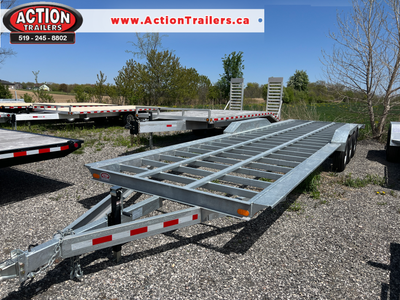 Canadian-Made 15,600LB Tri-Axle Galvanized Tiny Home Trailer 7' x 30' Strong, Durable, and Built for...