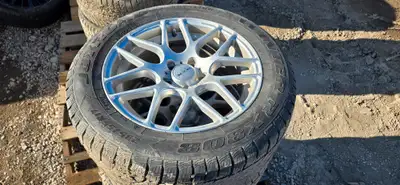 WINTER TIRES WHEELS FOR SALE 235/55R17 JOYROAD WINTER TIRES MOUNTED ON ALLOY WHEELS Came off a 2009...