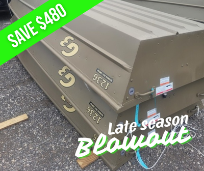 2024 G3 1236 Jon Boat Save $480 Trailer and motor available at extra cost Durability, dependability...