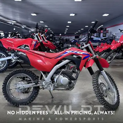 Reliable four-stroke engine The CRF125Fs dependable four-stroke, single-cylinder engine offers stron...
