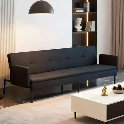 BRAND NEW - BSHTI 74.8" Futon Sofa Bed, Twin Size... LOT# 49, View more