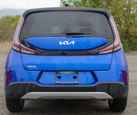 The 2023 Kia Soul EX in a vibrant blue finish showcases the perfect blend of style and functionality... (image 3)