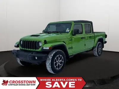 This 2026 JEEP GLADIATOR SPORT 4X4 has the following options Cloth Low-Back Bucket Seats, Remote Sta...