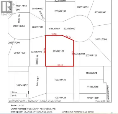 6 Sinopa Bay - VILLAGE OF KENOSEE SPACIOUS SERVICED TITLED LOT providing a quarter acre, could offer...