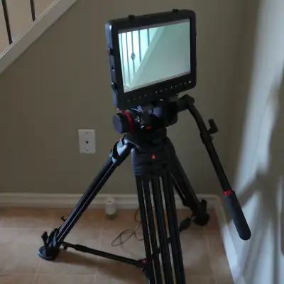 I have 1 Black Magic Studio Camera Ultra 4K w/Panasonic Lumix G 12-35 Lens F2.8 - with Manfrotto tri...