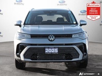 New Price! CARFAX Canada One Owner CARFAX Canada No Reported Accidents Silver 2025 Volkswagen Taos C... (image 7)