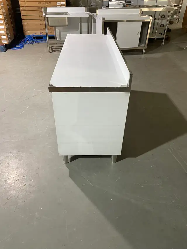 SS SLIDING DOOR BENCH GARAGE AND RESTAURANT PREP TABLE 1218237 in Other in Edmonton - Image 9