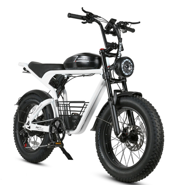 New 1200W Retro Fat Tire Ebike 55km/h Free Shipping Warranty in eBike in City of Toronto