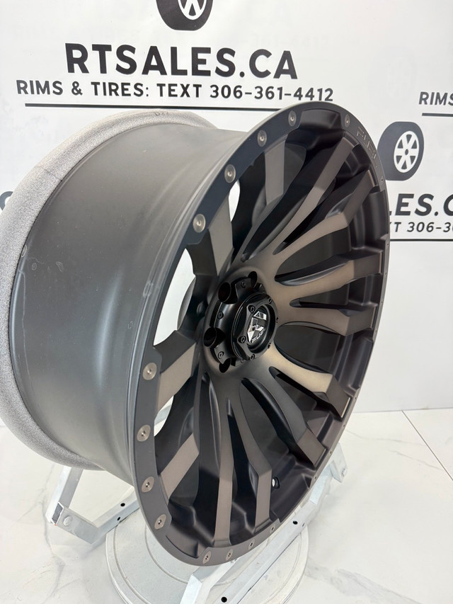 22x10 Fuel Blitz Rims 6x135 Ford F150 in Tires & Rims in Saskatoon - Image 3