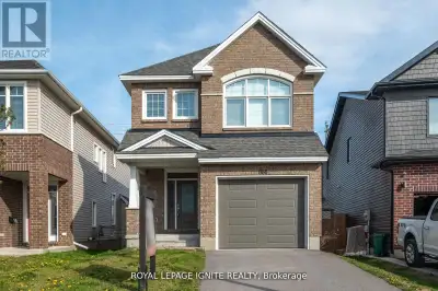 This stylish 6-year-old two-storey home offers nearly 2,400 sq. ft. of finished living space and boa...