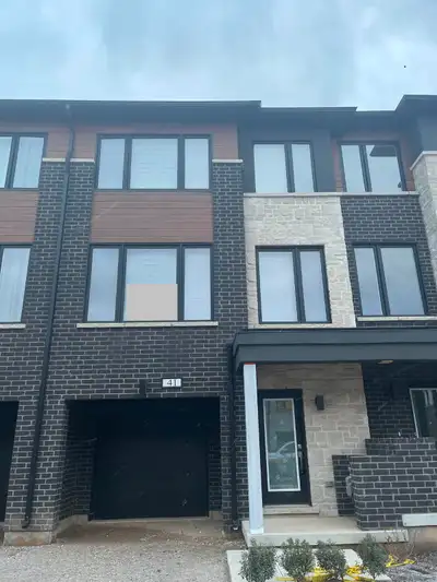 3 Bedroom + 3 Bathroom entire Town House available for rent in Georgetown Finished Walk out Basement...