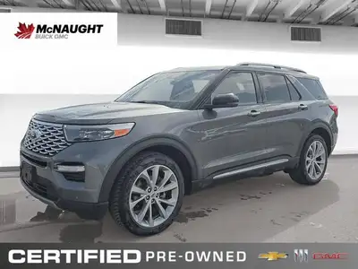 This 2021 Ford Explorer Platinum is powered by a powerful twin-turbocharged 3.0L V6 engine paired wi...