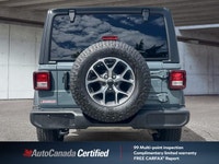 The striking Anvil exterior of this 2024 Jeep Wrangler Sport S Convertible sets it apart, a fresh tr... (image 5)