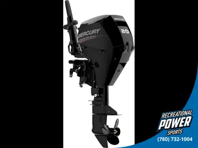 ON ORDER Get ready for some fishing with a brand new 20ELH engine from Mercury! 20 HP Electric start...