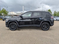 The 2026 Jeep Compass North in Diamond Black Crystal Pearl with a Black interior combines bold style... (image 2)