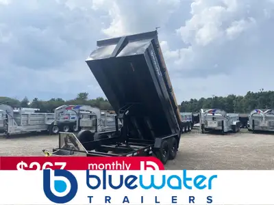 SALE!! REGULAR $13,715 NOW ONLY $12,825!! Bluewater Southland Trailers Tandem Axle Highside Dump Tra...