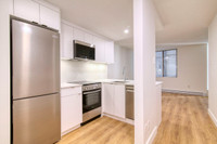 Akelius studio apartment for rent. Located near Saint-Mathieu in the Downtown - Guy Concordia neighb... (image 3)