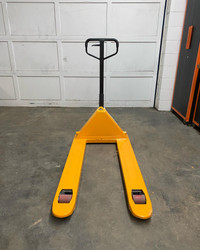 5500LB Manual Pallet Jack (WITH FOOT PEDAL AND TANDEM WHEEL)