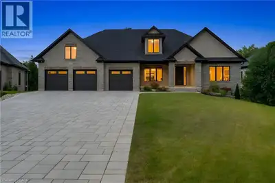 MODERN COUNTRY LUXURY! BRAND-NEW 4,406 sq. ft. all-stone bungalow, exquisitely crafted by renowned S...