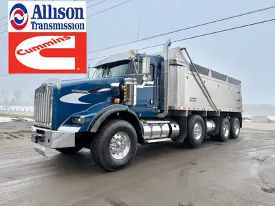 FOR SALE: 2020 KENWORTH T800 EXTENDED CAB, CUMMINS X15 500HP, ALLISSON AUTOMATIC, ALLISON AUTOMATIC...
