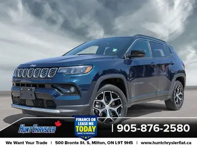 SMALL SUV BIG ATTITUDE THIS ONES PACKED AND READY TO GO COMPASS LIMITED 4X4 2.0L TURBO - AUTO - 4X4...