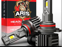 ARISMOTOR 9005/HB3 LED Headlight Bulb w/Canbus, 120W 20000LM 650