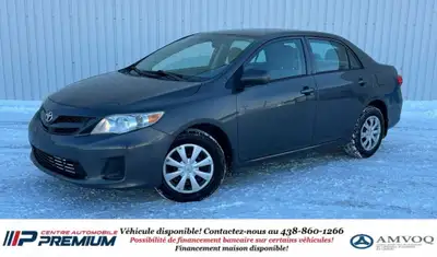 2013 Toyota Corolla CE Sedan 1.8L FWD Livraison partout au Québec possible ** Tous les échanges sont...