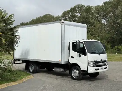 2018 Hino Cube Van Cube Dimensions: 17'8in. L 7'8in. W 7'10in. H Overall Dimensions: 26'5in. L 11' h...