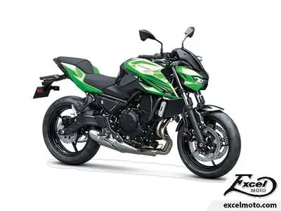 Excel Moto 2026 Kawasaki z 650s Kawasaki z 650s 2026 KAWASAKI Z650 S 2026 VERT Prix incluant les fra...