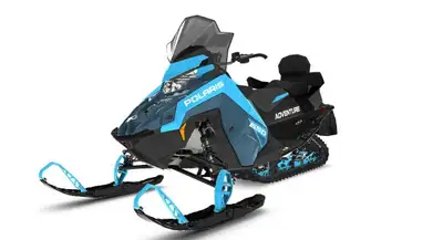 Brand new 2024 Polaris 650 Indy Adventure 137. Sled comes with 15 x 137 x 1.35 Ripsaw II Track,Zenit...