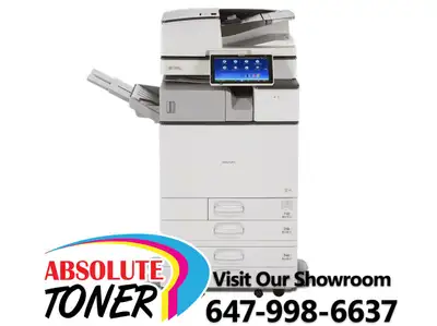 $59/Month Ricoh MP C5504ex (MP C5504 EX) Color Duplex Laser Multifunction Printer Copier Scanner, 11...