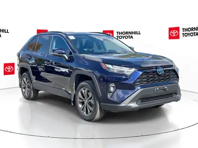Thornhill Toyota Proudly Presents This Blue 2024 Toyota RAV4 Hybrid with XLE PREMIUM AWD Package, Fe...