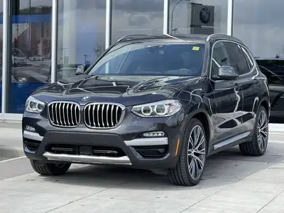 2018 BMW X3 xDrive30i 2.0L I4 TwinPower Turbo 4D Sport Utility AWD 8-Speed Automatic Dark Graphite M...