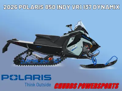 2026 Polaris 850 INDY VR1 137 DYNAMIX ALL-IN PRICE JUST ADD THE TAXES! THE POLARIS APRIL SNOW PROMOT...